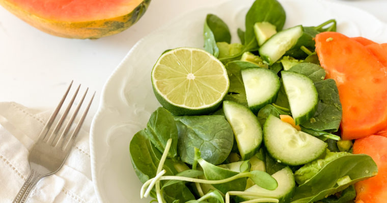 Simple Papaya Salad