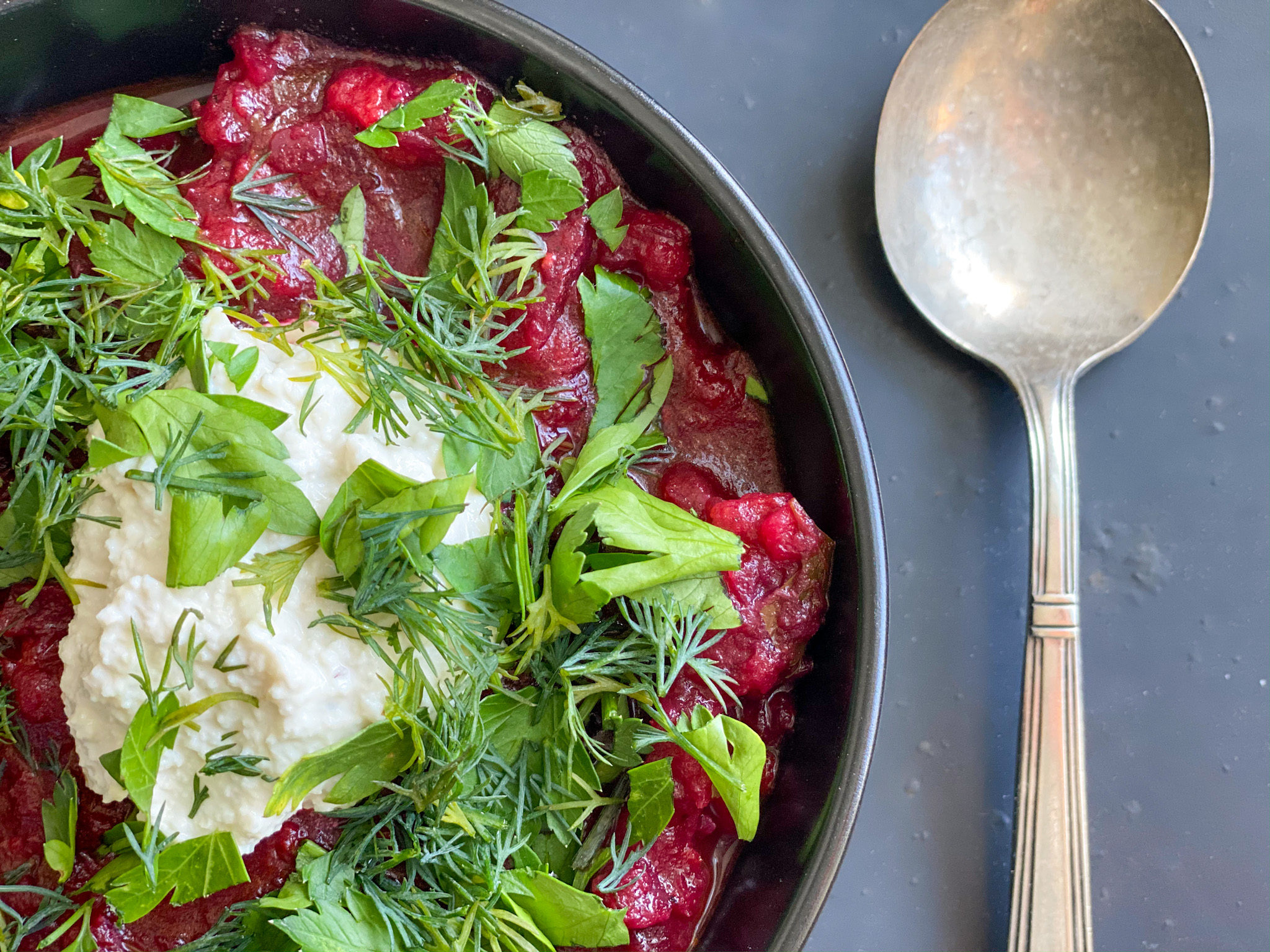 Oil-Free Vegan Borscht